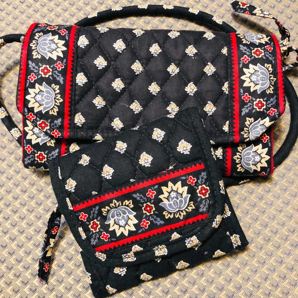 2 Vera Bradley wallet and a little wallet